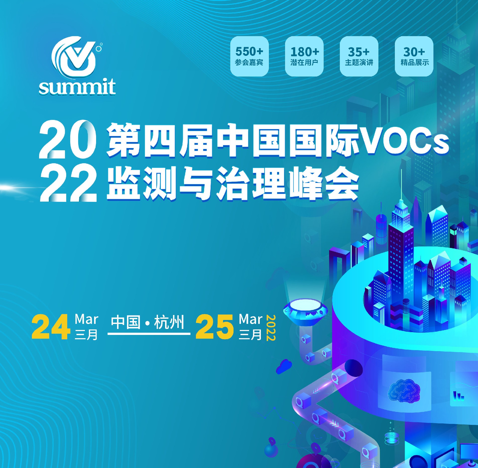2022 第四届中国国际 VOCs 监测与治理创新峰会